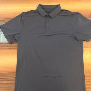 Lululemon Evolution Short Sleeve Polo Shirt , Black, size:M ($88)
